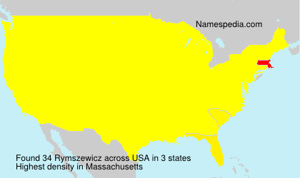 Surname Rymszewicz in USA Surname Rymszewicz in USA