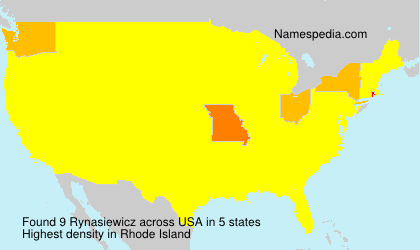Surname Rynasiewicz in USA Surname Rynasiewicz in USA