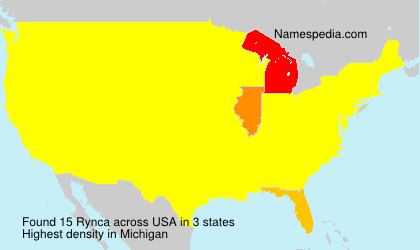 Surname Rynca in USA Surname Rynca in USA