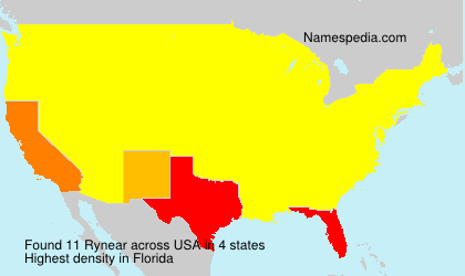 Surname Rynear in USA Surname Rynear in USA