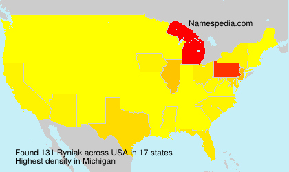 Surname Ryniak in USA Surname Ryniak in USA