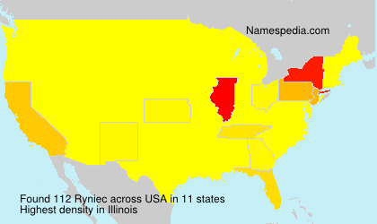 Surname Ryniec in USA Surname Ryniec in USA