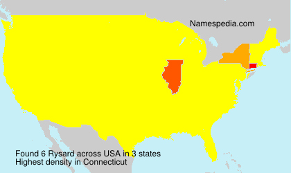 Surname Rysard in USA