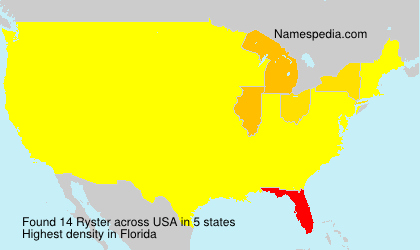 Surname Ryster in USA Surname Ryster in USA