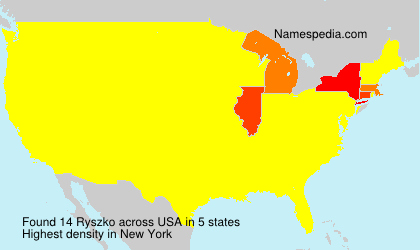 Surname Ryszko in USA Surname Ryszko in USA