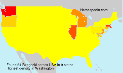 Surname Rzegocki in USA Surname Rzegocki in USA