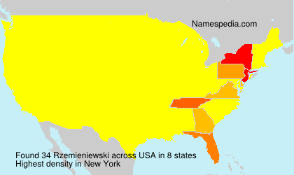Surname Rzemieniewski in USA