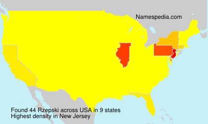 Surname Rzepski in USA Surname Rzepski in USA