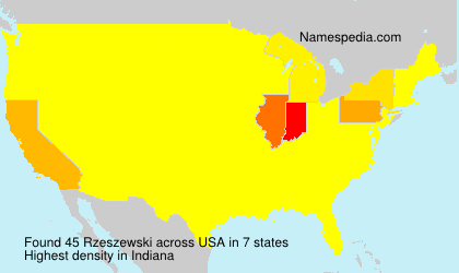 Surname Rzeszewski in USA Surname Rzeszewski in USA