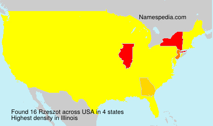 Surname Rzeszot in USA Surname Rzeszot in USA