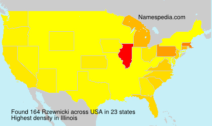 Surname Rzewnicki in USA Surname Rzewnicki in USA