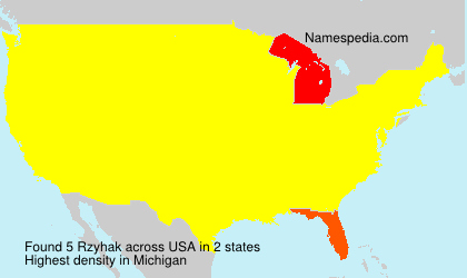 Surname Rzyhak in USA Surname Rzyhak in USA