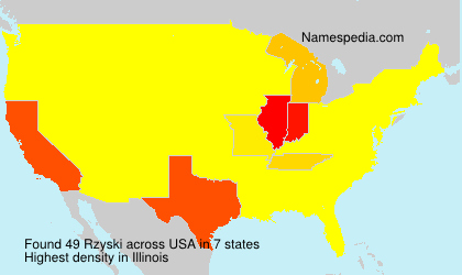Surname Rzyski in USA Surname Rzyski in USA
