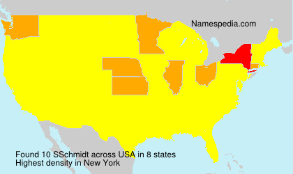 Surname SSchmidt in USA Surname SSchmidt in USA