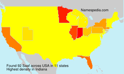 Surname Saaf in USA Surname Saaf in USA