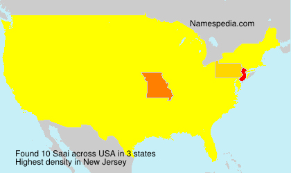 Surname Saai in USA Surname Saai in USA