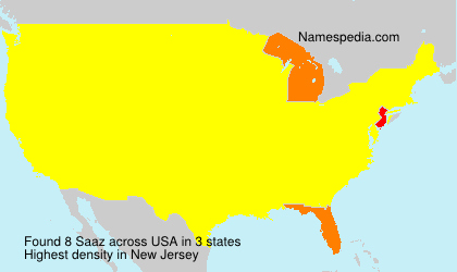 Surname Saaz in USA Surname Saaz in USA
