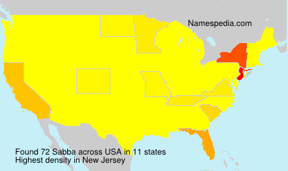 Surname Sabba in USA Surname Sabba in USA