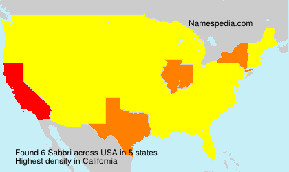 Surname Sabbri in USA Surname Sabbri in USA