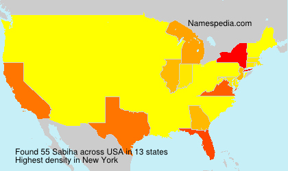 Surname Sabiha in USA Surname Sabiha in USA
