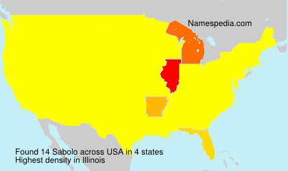 Surname Sabolo in USA Surname Sabolo in USA