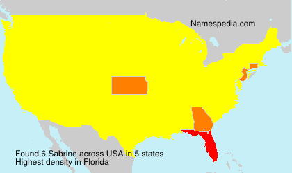 Surname Sabrine in USA Surname Sabrine in USA