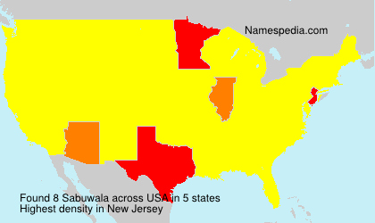 Surname Sabuwala in USA Surname Sabuwala in USA