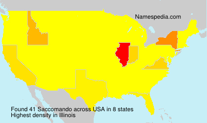 Surname Saccomando in USA Surname Saccomando in USA
