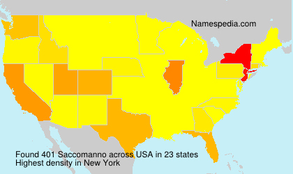 Surname Saccomanno in USA Surname Saccomanno in USA