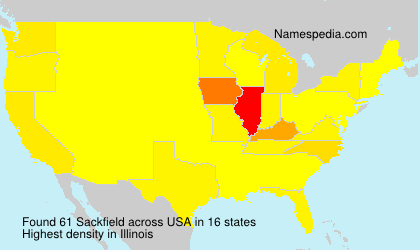 Surname Sackfield in USA Surname Sackfield in USA