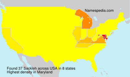 Surname Sackleh in USA Surname Sackleh in USA