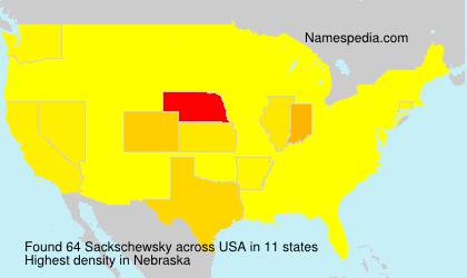 Surname Sackschewsky in USA Surname Sackschewsky in USA