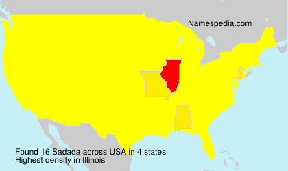 Surname Sadaqa in USA Surname Sadaqa in USA