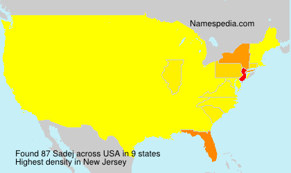 Surname Sadej in USA Surname Sadej in USA