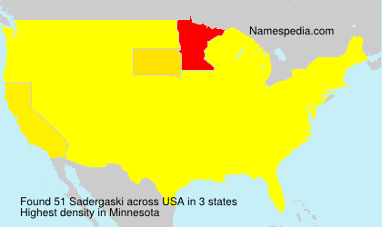 Surname Sadergaski in USA Surname Sadergaski in USA