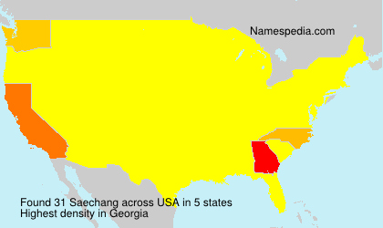 Surname Saechang in USA Surname Saechang in USA