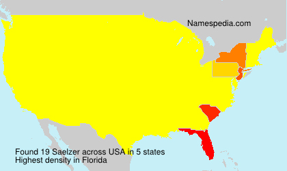 Surname Saelzer in USA Surname Saelzer in USA