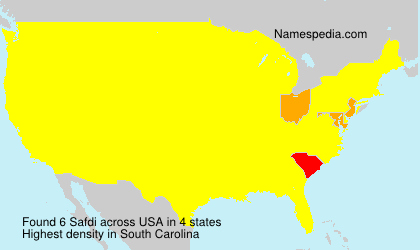 Surname Safdi in USA Surname Safdi in USA