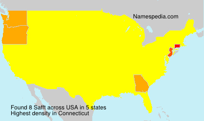 Surname Safft in USA Surname Safft in USA
