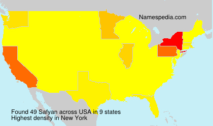 Surname Safyan in USA Surname Safyan in USA