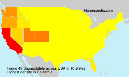 Surname Sagapolutele in USA Surname Sagapolutele in USA
