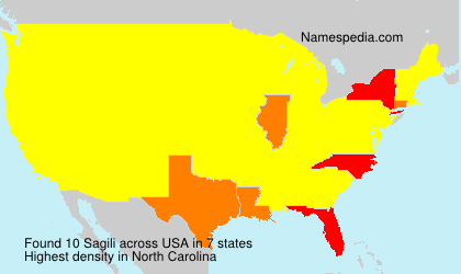 Surname Sagili in USA Surname Sagili in USA