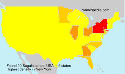 Surname Sagula in USA Surname Sagula in USA