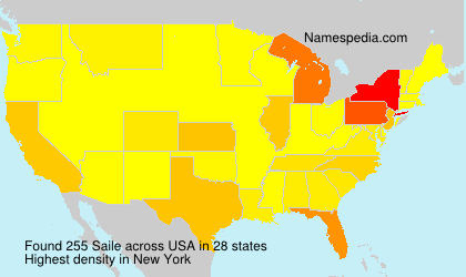 Surname Saile in USA Surname Saile in USA
