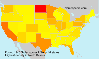 Surname Sailer in USA Surname Sailer in USA
