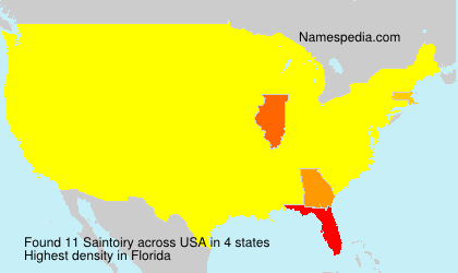 Surname Saintoiry in USA Surname Saintoiry in USA