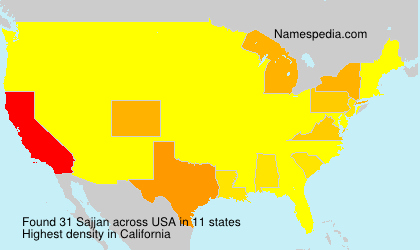 Surname Sajjan in USA Surname Sajjan in USA