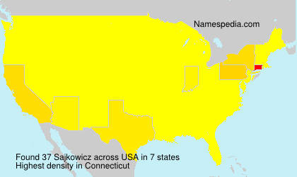 Surname Sajkowicz in USA Surname Sajkowicz in USA
