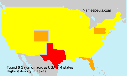 Surname Sajumon in USA Surname Sajumon in USA