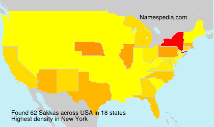 Surname Sakkas in USA Surname Sakkas in USA